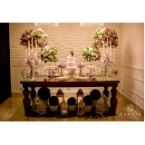 buffet para casamento com decoração preço Vila Santa Mooca