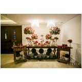 buffet para casamento com decoração Capuava